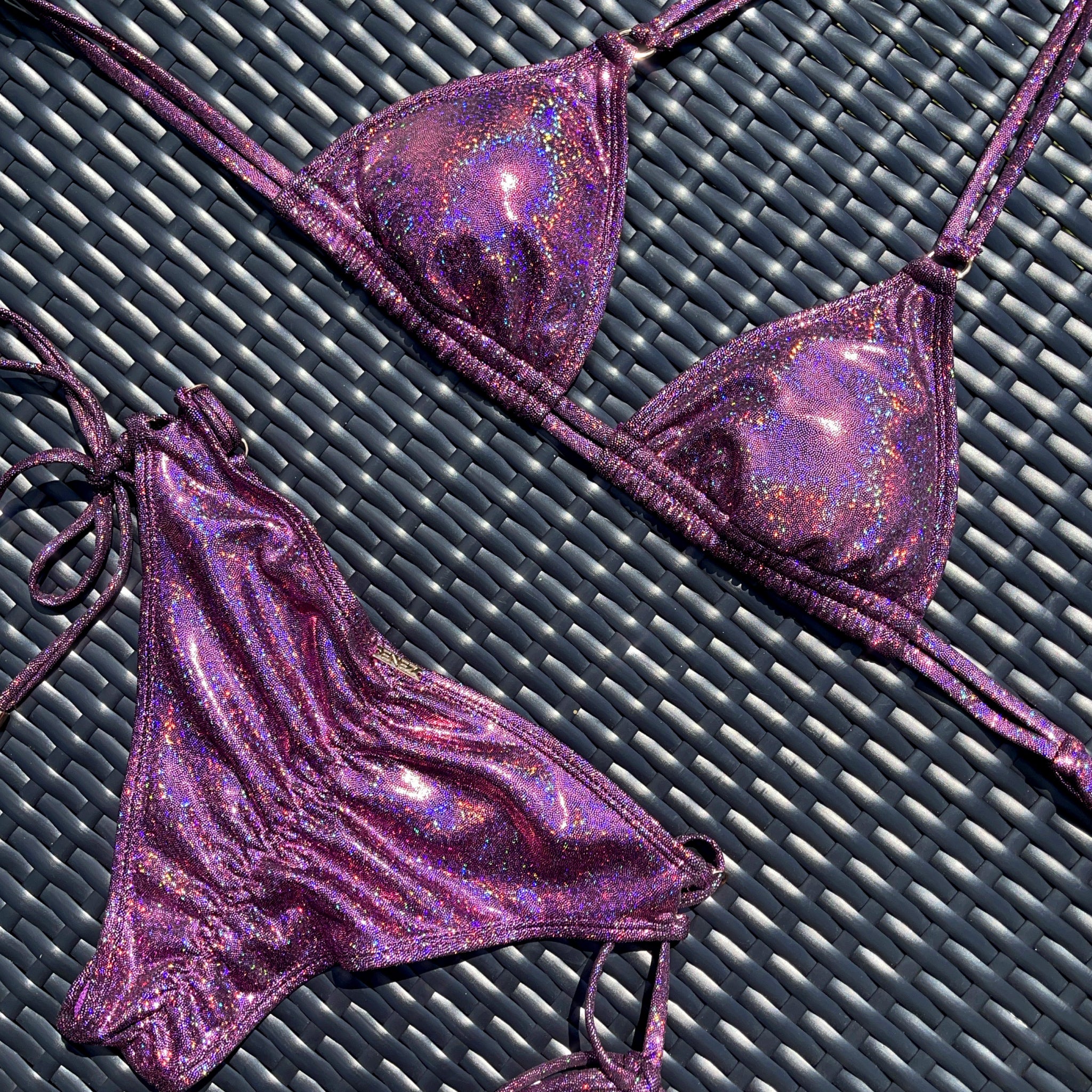 EDEN TOP - GLITTER BERRY - Image 3