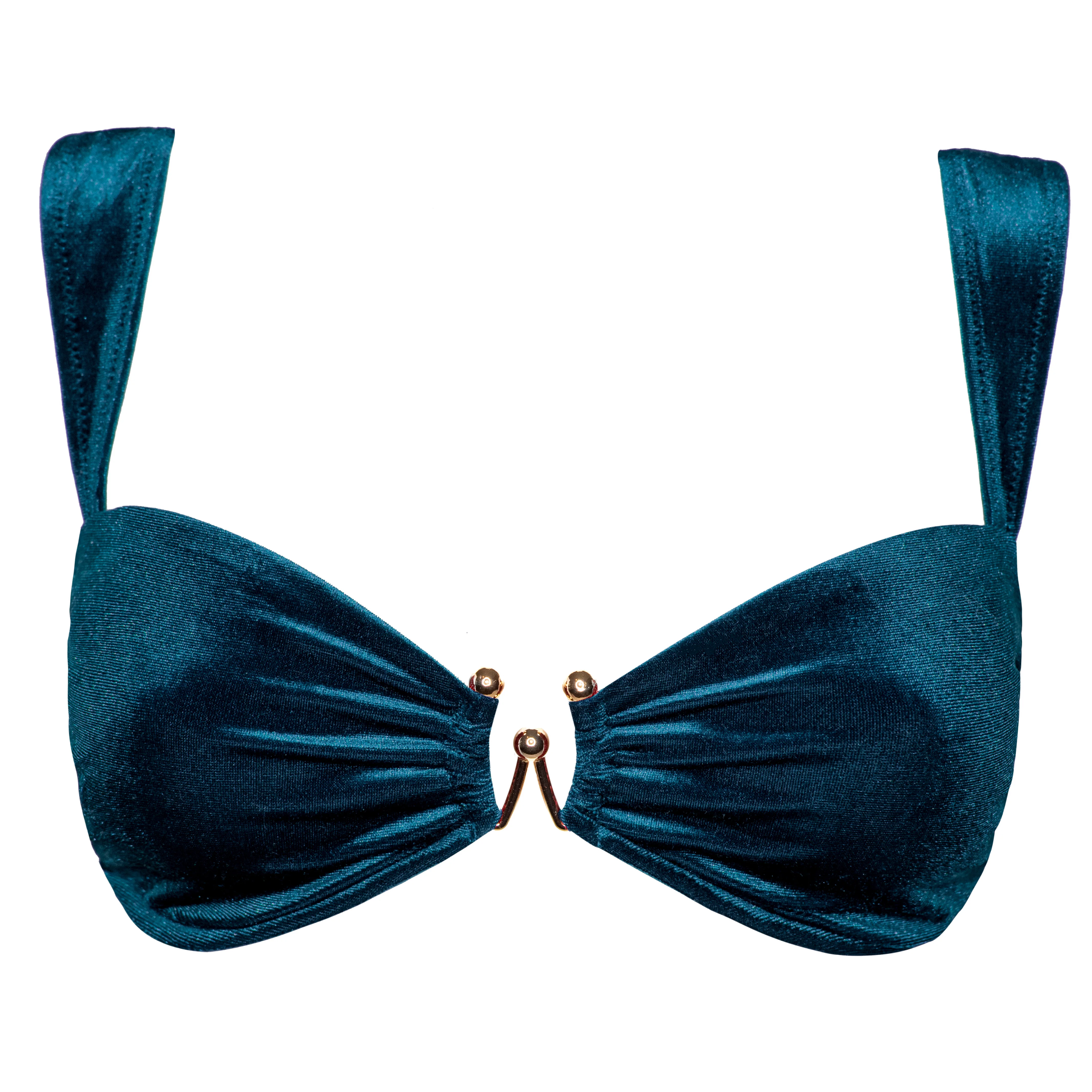 ESMINA TOP - BLUE VELVET - Image 8