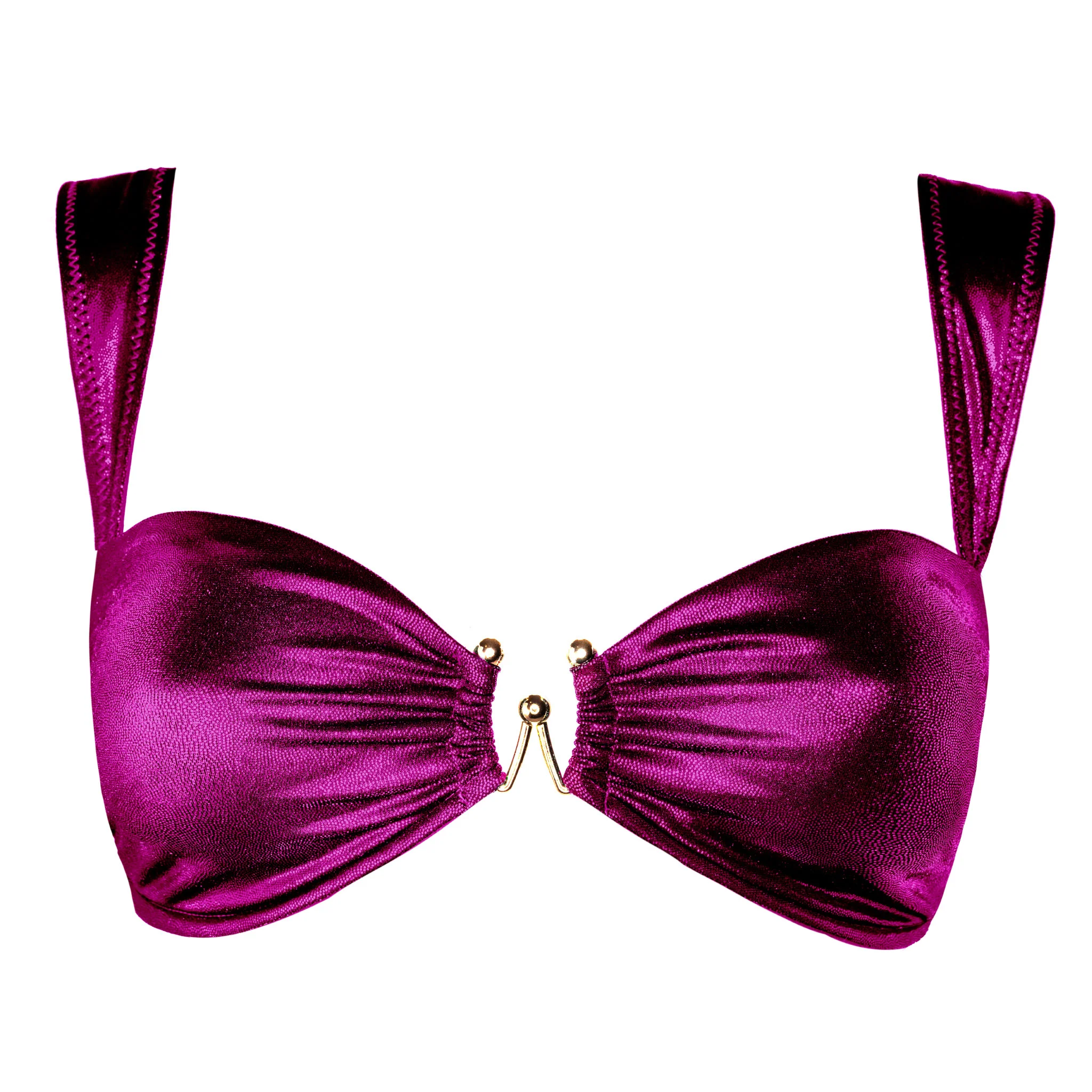 ESMINA TOP - SANGRIA GLITTER - Image 5