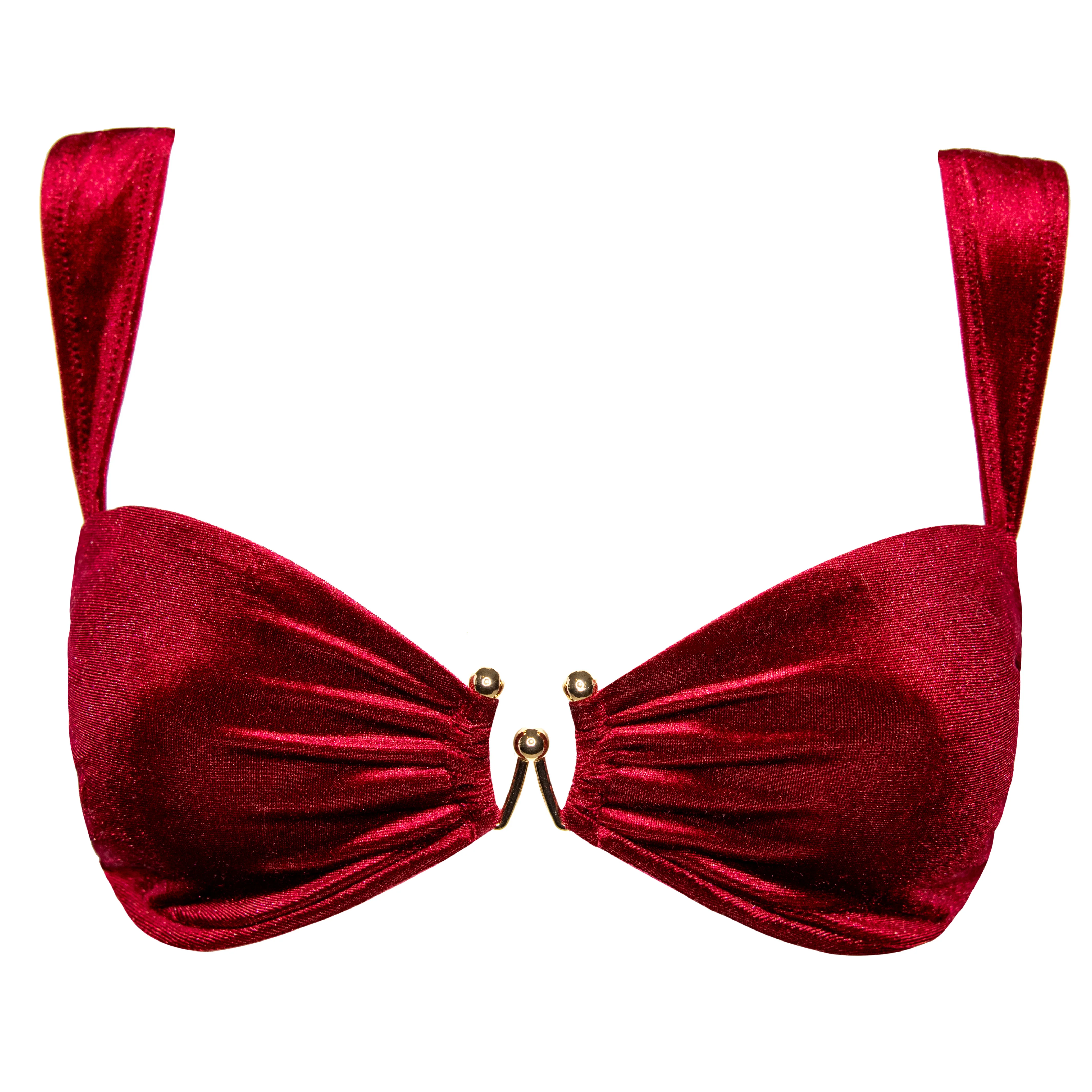 ESMINA TOP - RED VELVET - Image 9