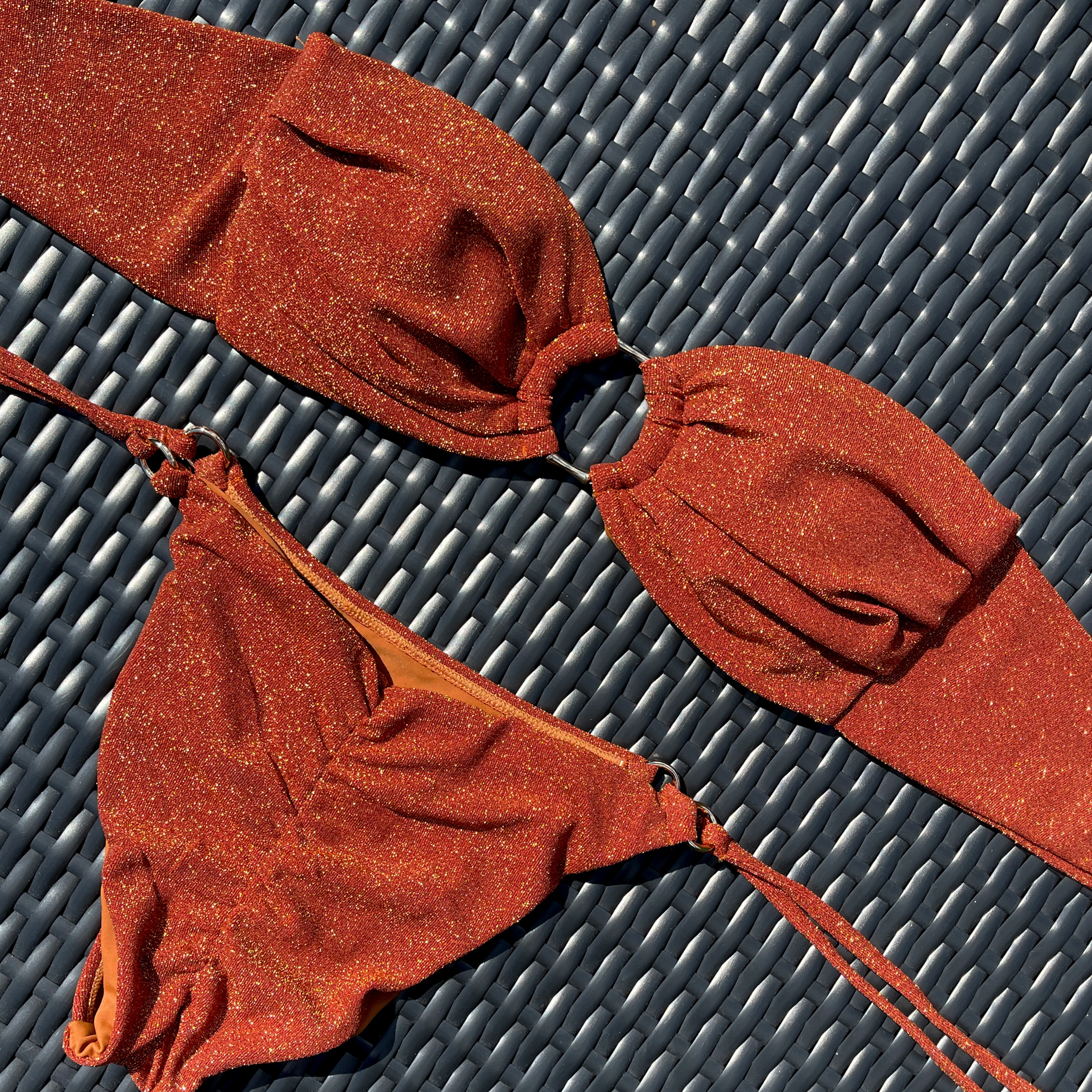 FRIDA TOP - CINNAMON GLITTER - Image 10