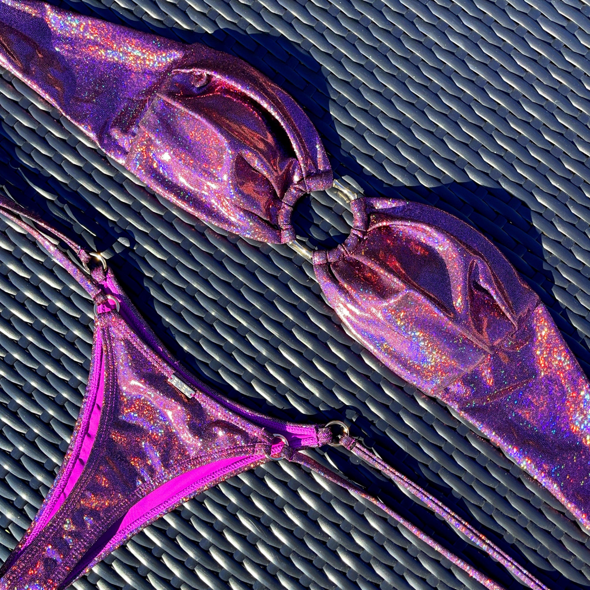FRIDA TOP - GLITTER BERRY - Image 6