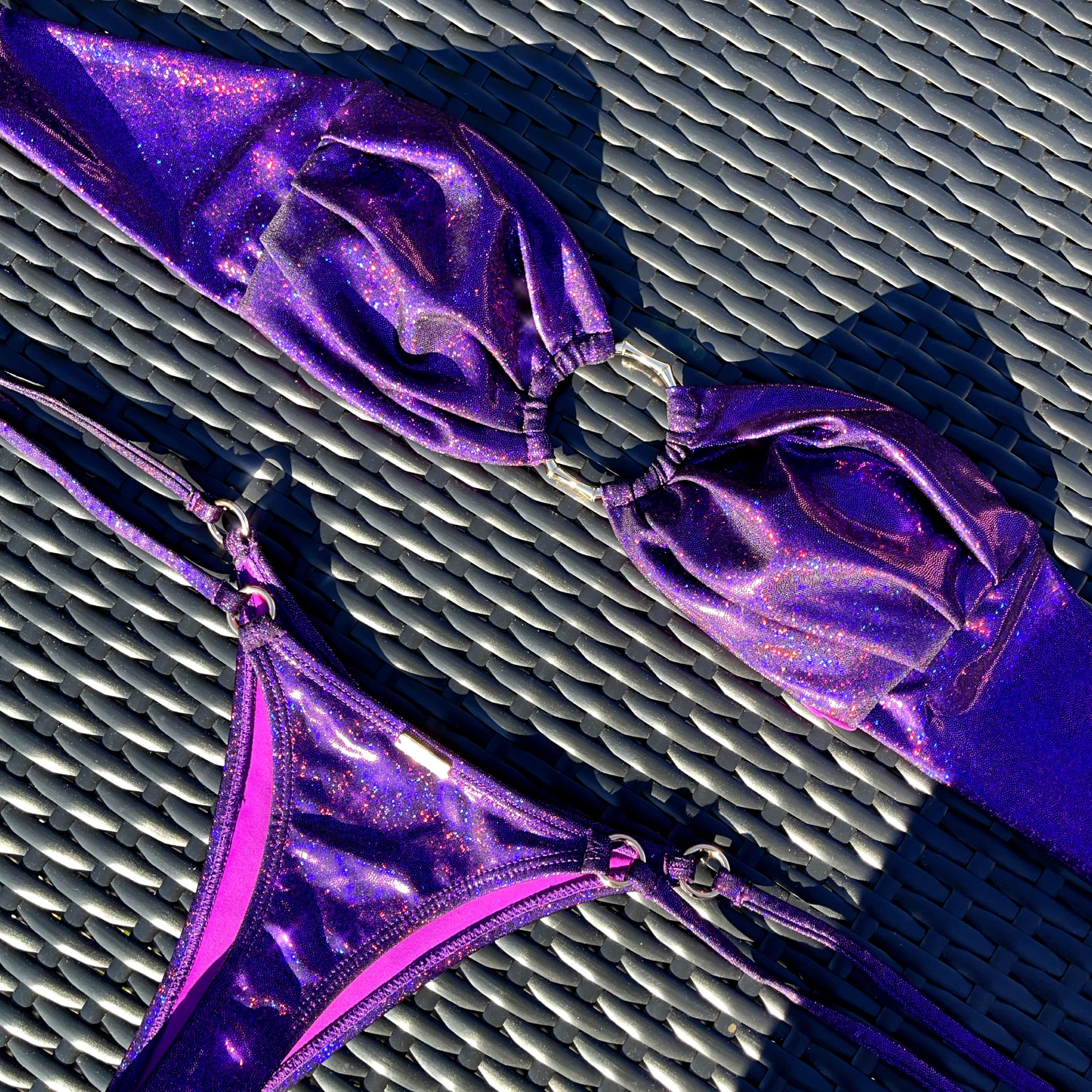 FRIDA TOP - GLITTER GRAPE - Image 6
