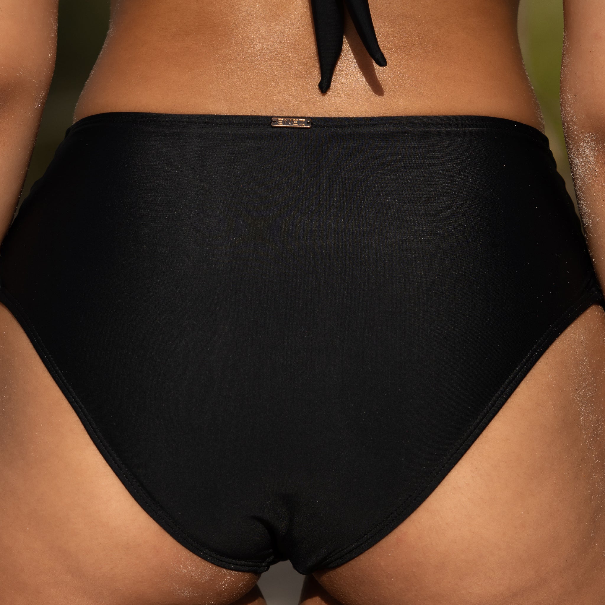 JULIET HIGH WAISTED BOTTOM - BLACK - Image 4