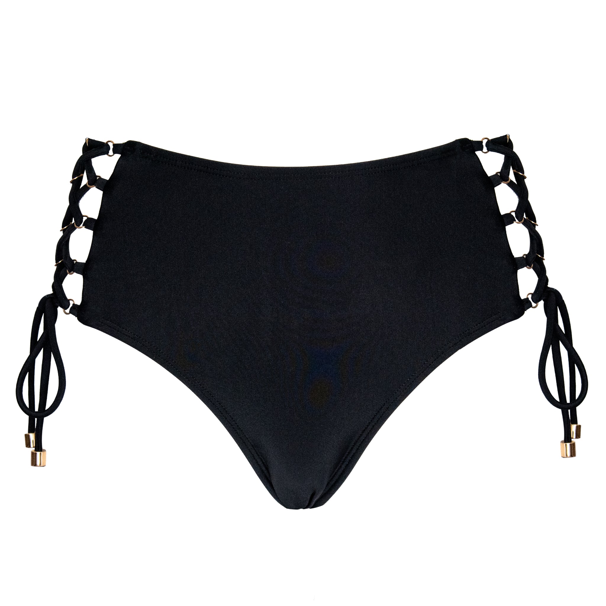 JULIET HIGH WAISTED BOTTOM - BLACK - Image 9