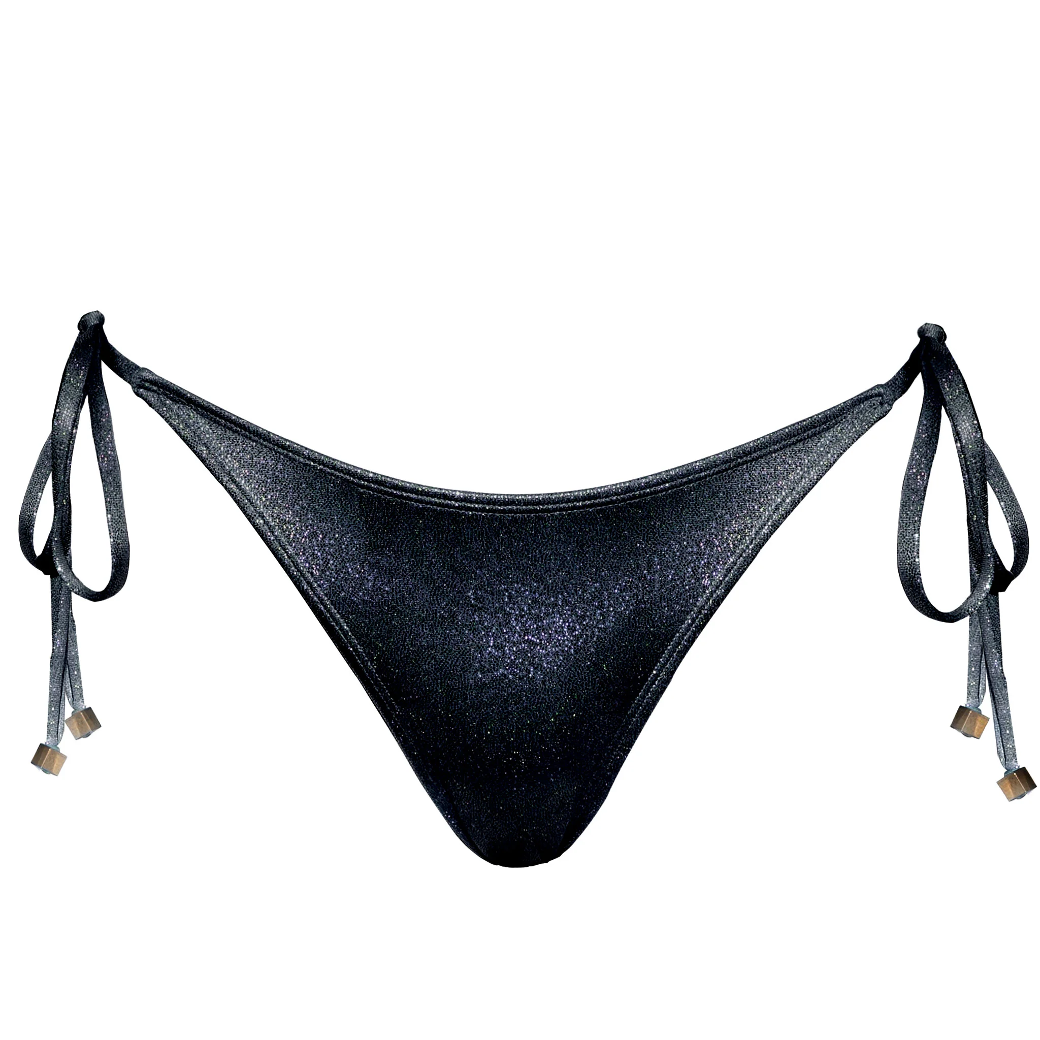 NOVA SCRUNCH BOTTOMS - GLITTER BLACK - Image 5