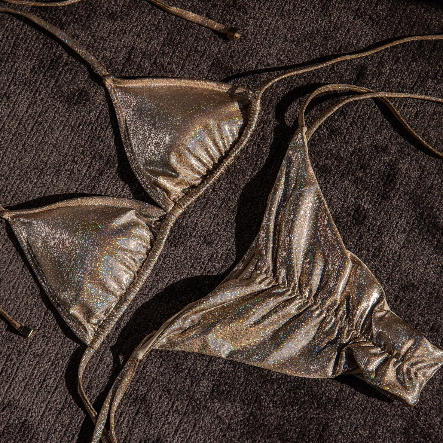 NOVA SCRUNCH BOTTOMS - GLITTER GOLD - Image 11