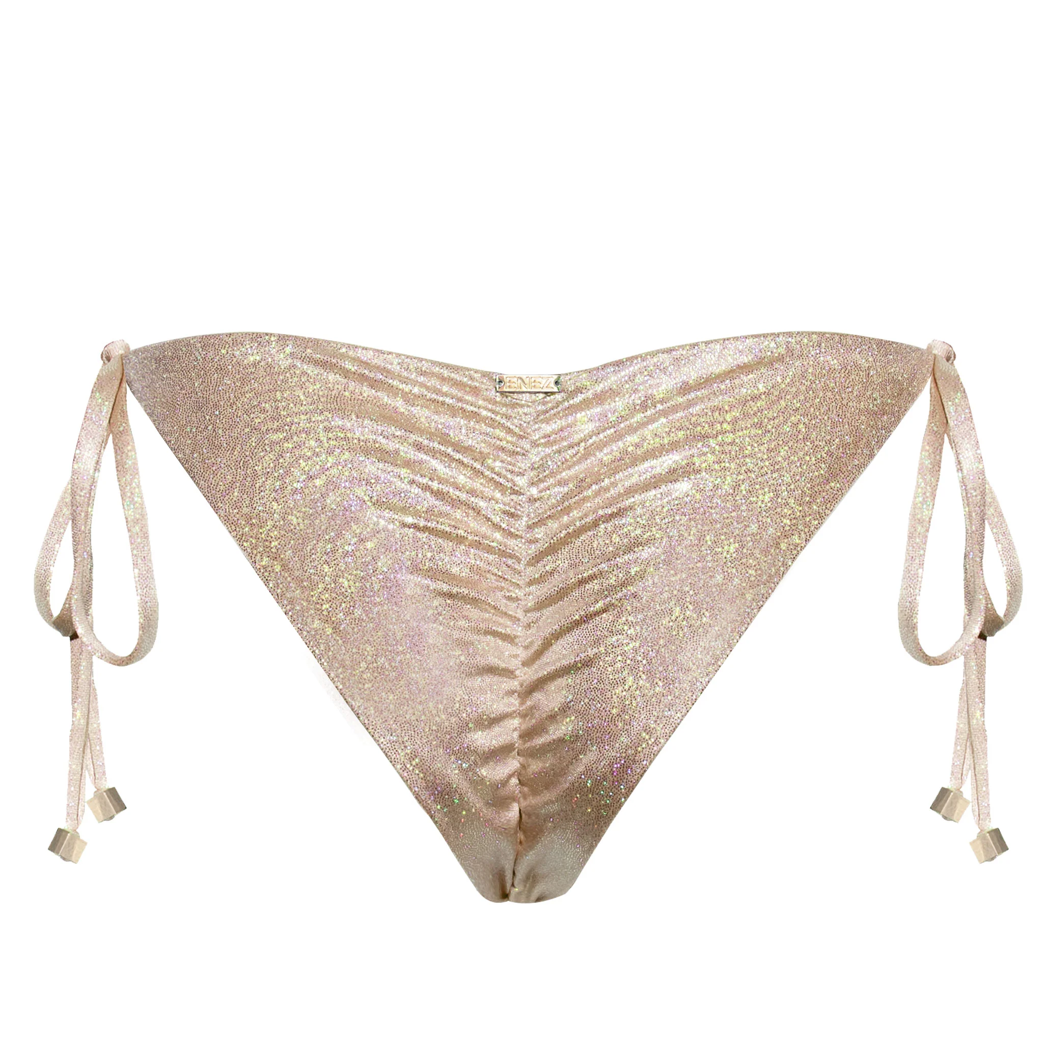 NOVA SCRUNCH BOTTOMS - GLITTER GOLD - Image 6