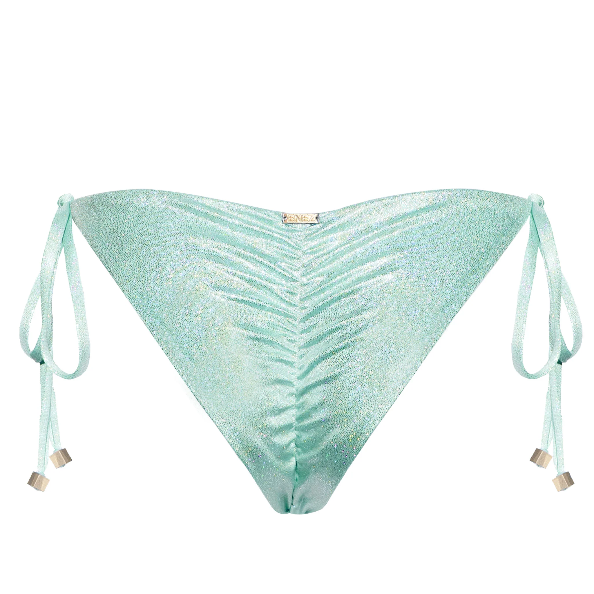 NOVA SCRUNCH BOTTOMS - GLITTER MINT - Image 6