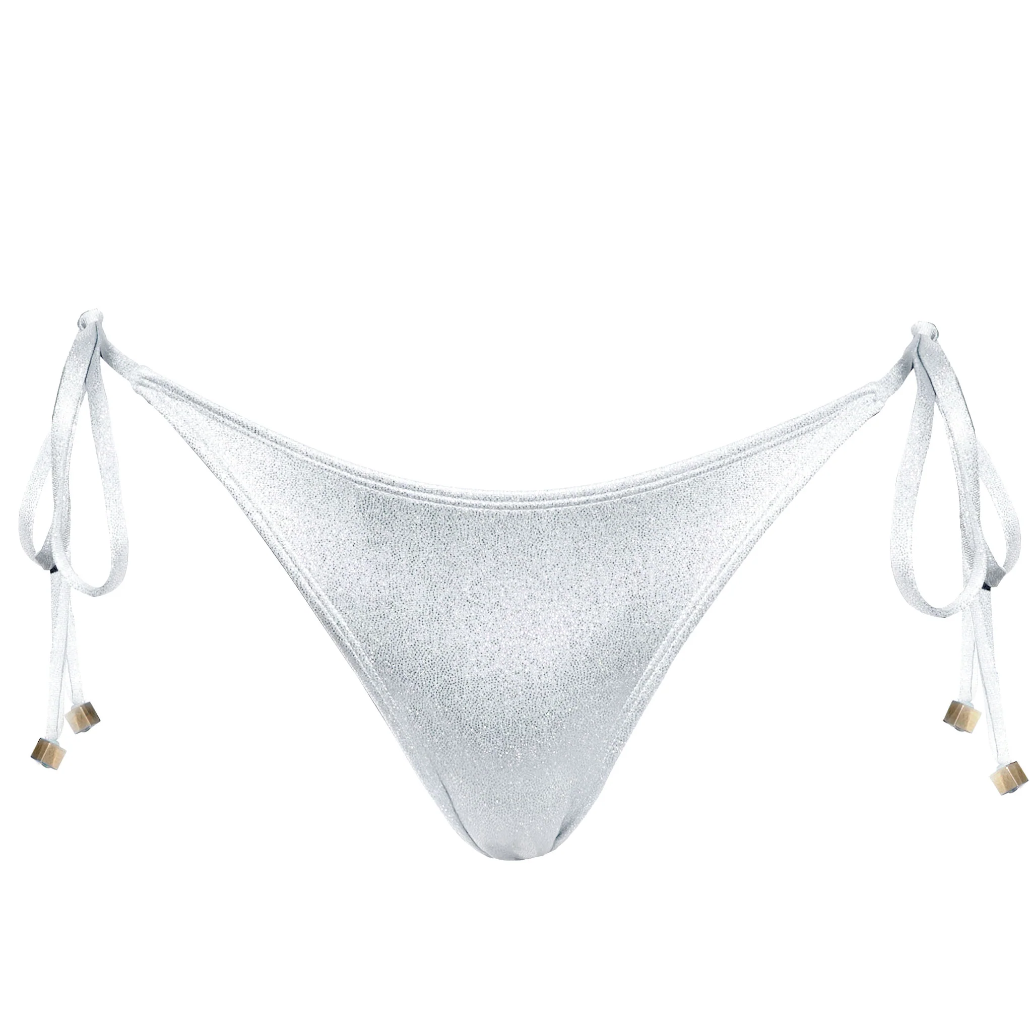 NOVA SCRUNCH BOTTOMS - GLITTER WHITE - Image 5