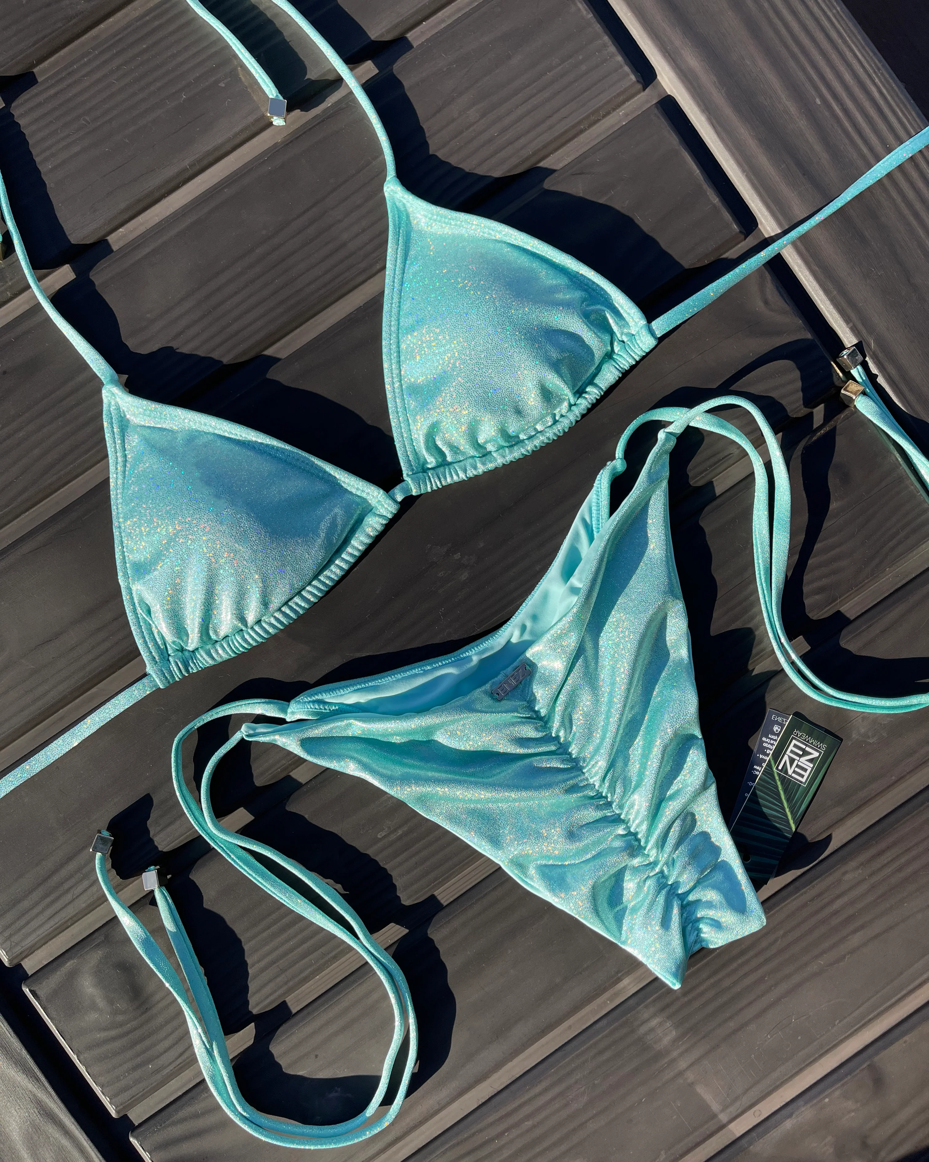 NOVA TOP - GLITTER MINT - Image 10
