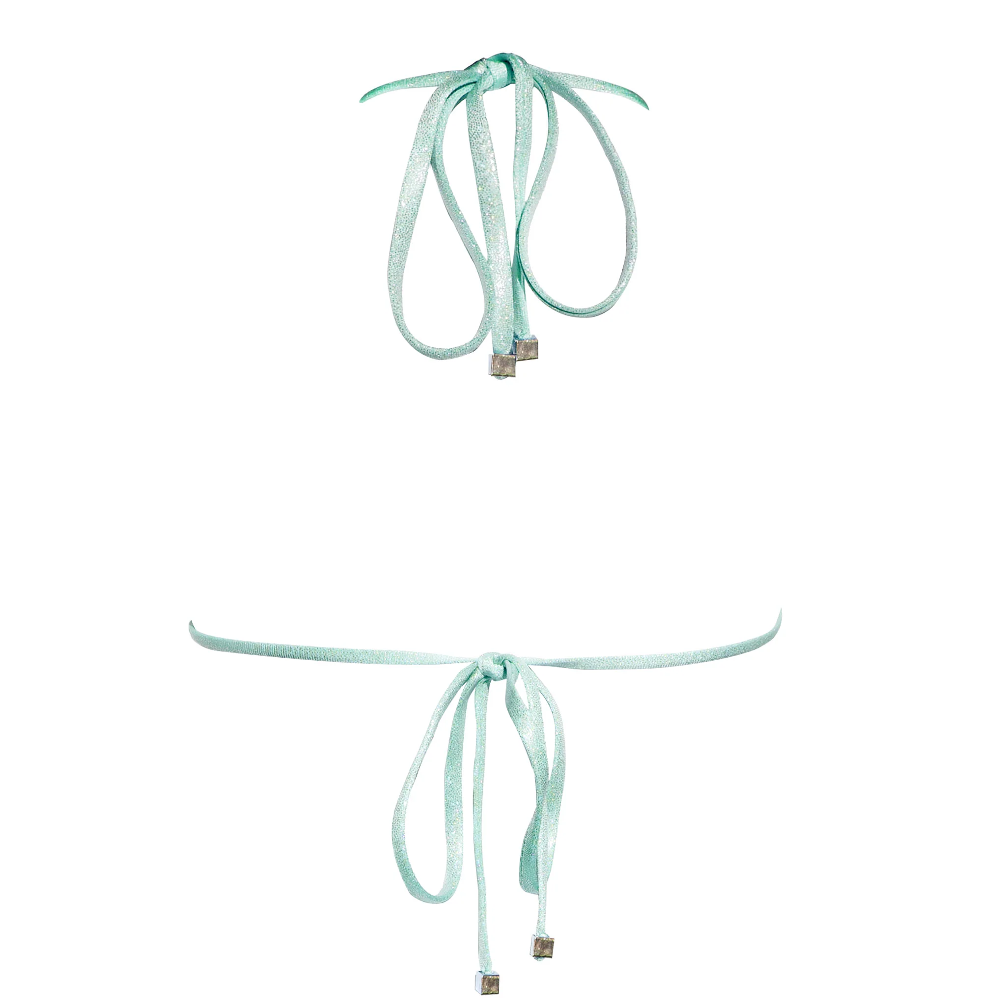 NOVA TOP - GLITTER MINT - Image 6