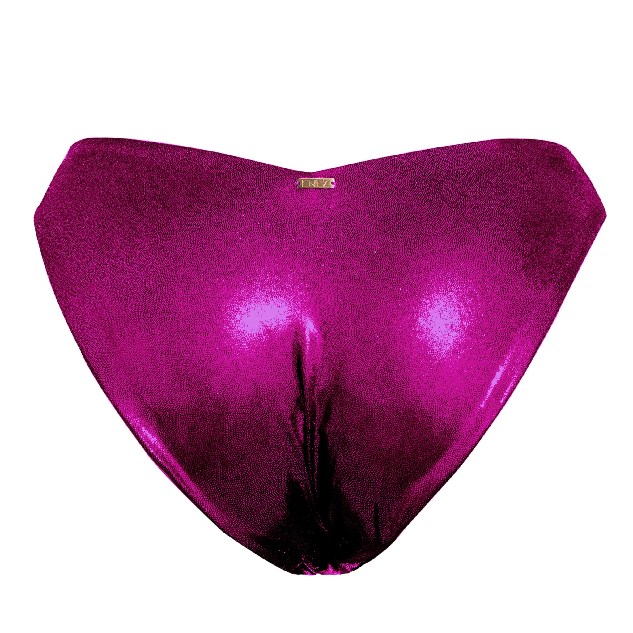 SEYLAH BOTTOM FULL COVERAGE - SANGRIA GLITTER - Image 5