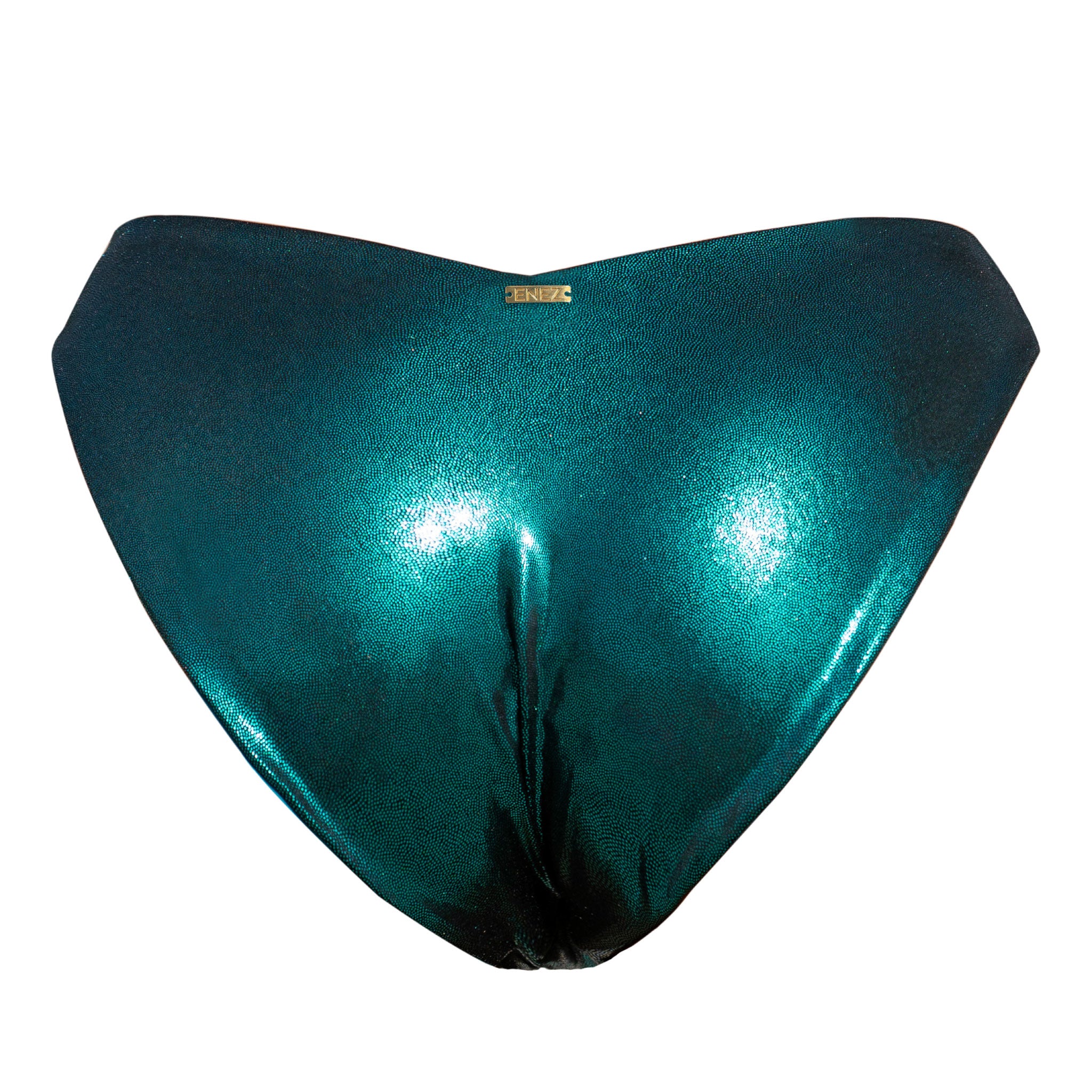 SEYLAH BOTTOM FULL COVERAGE - TEAL GLITTER - Image 12